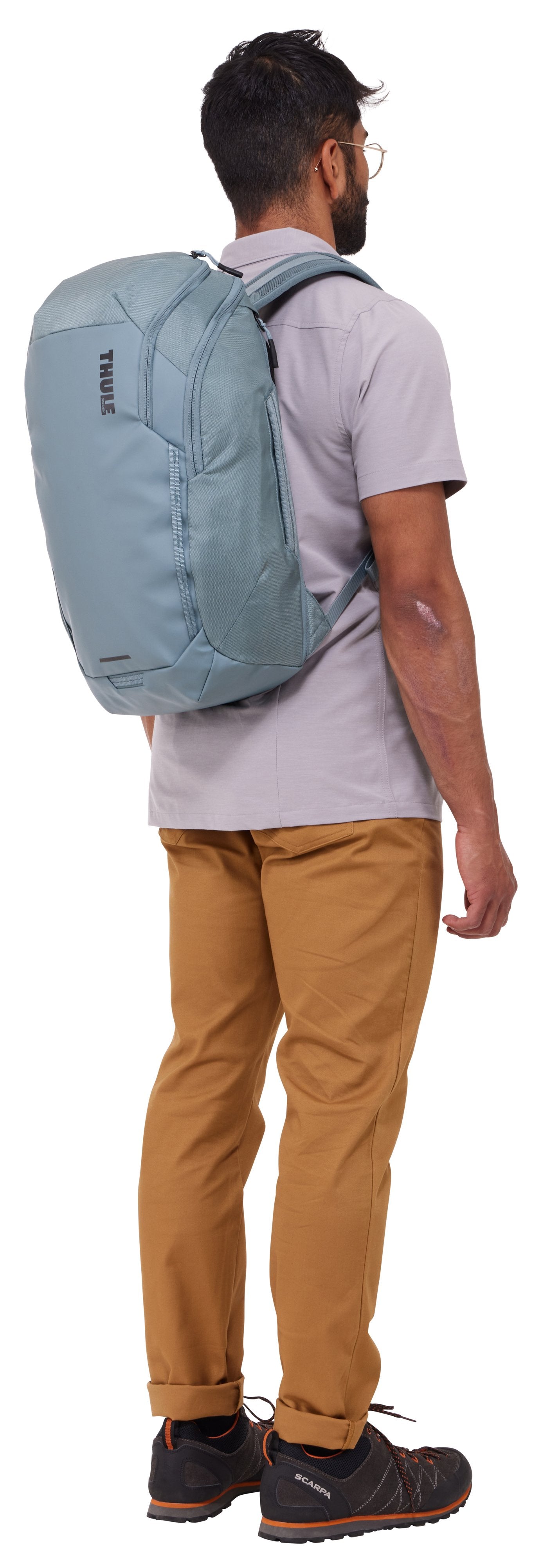 Mochila Thule Chasm Tchb215 Pond Gray  Informal Gris Poliéster
