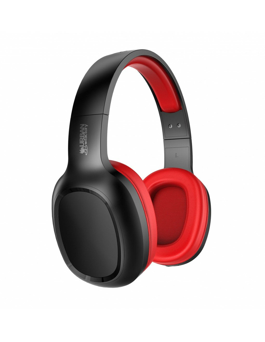 Auricular  Micro Btooth 5.1 Recargable Color Rojo Negro