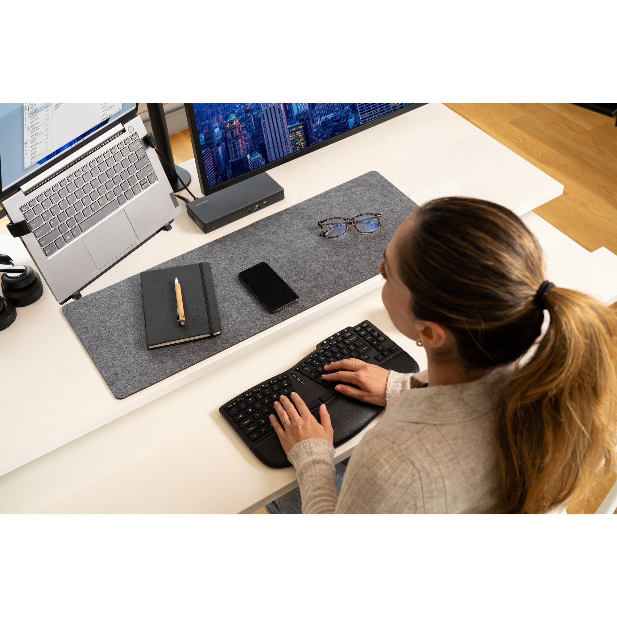 EAN 5028252643603 - Kensington Pro Fit Ergo KB675 EQ TKL teclado Bluetooth Negro imagen 3