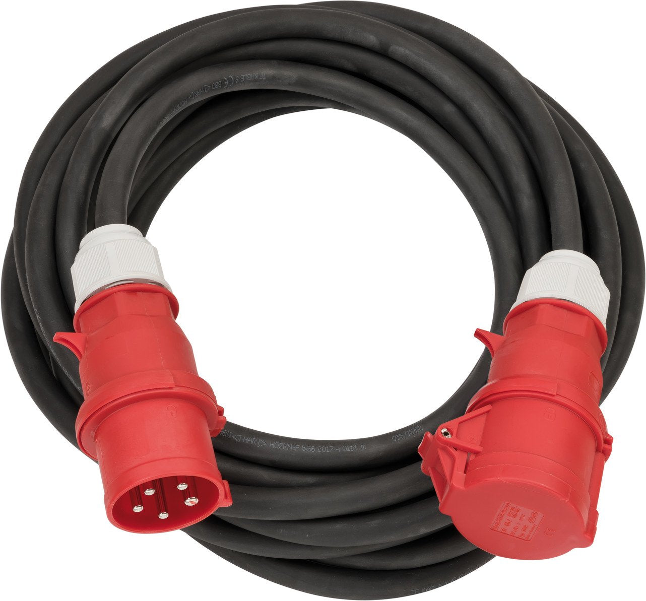 EAN 4007123667826 - Brennenstuhl 1167320250 base múltiple 25 m Exterior Negro, Rojo imagen 1