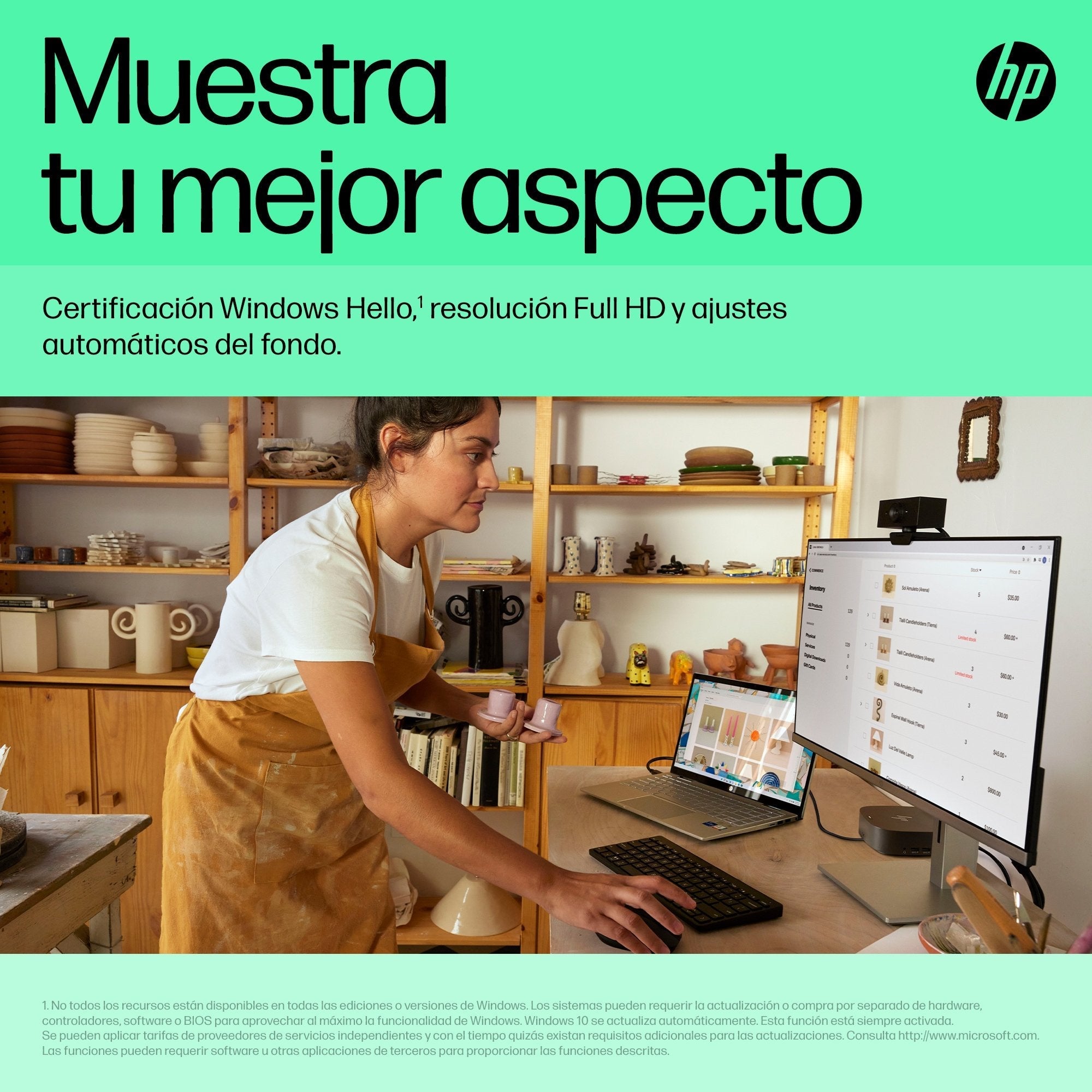 Hp Cámara Web 620 Fhd