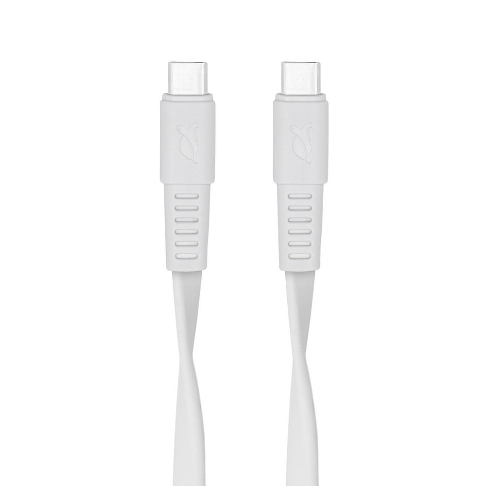 Cable Usb-C To Usb-C 1.2m/White Ps6005 Wt12 Rivacase