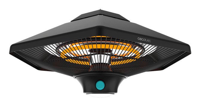 EAN 8435484082631 - Cecotec ReadyWarm 2000 Power Ceiling Exterior Negro 2000 W Calefactor eléctrico halógeno imagen 1