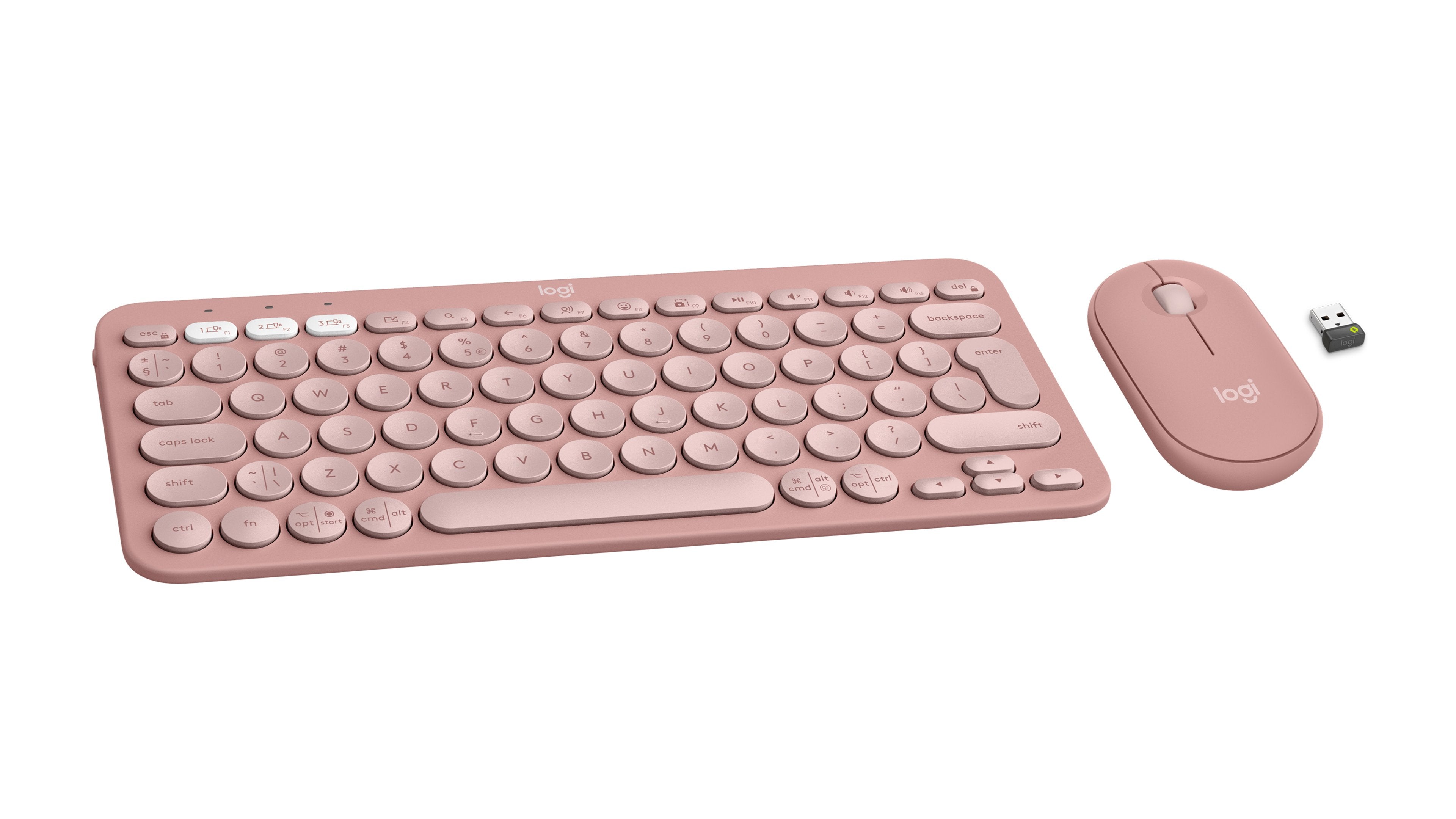 EAN 5099206115668 - Logitech 920-012241 teclado Ratón incluido Universal RF Wireless + Bluetooth QWERTY Internacional de EE.U imagen 3