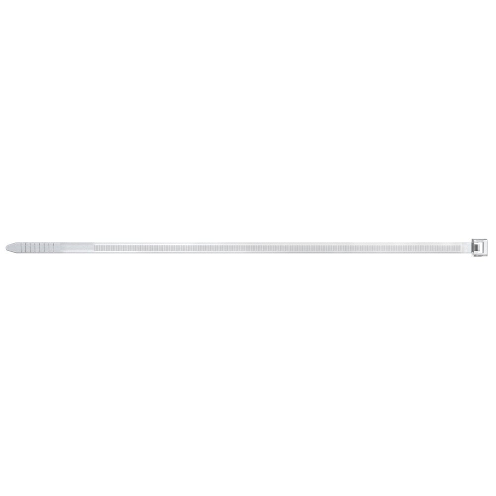 Fischer 37996 Presilla Brida Tipo Escalera Nylon Transparente 100 Pieza(S), Atacables  Transparente, Brida Tipo Escalera, Nylon, Transparente, -10 - 85 °C, 45 Cm, 7,6 Mm