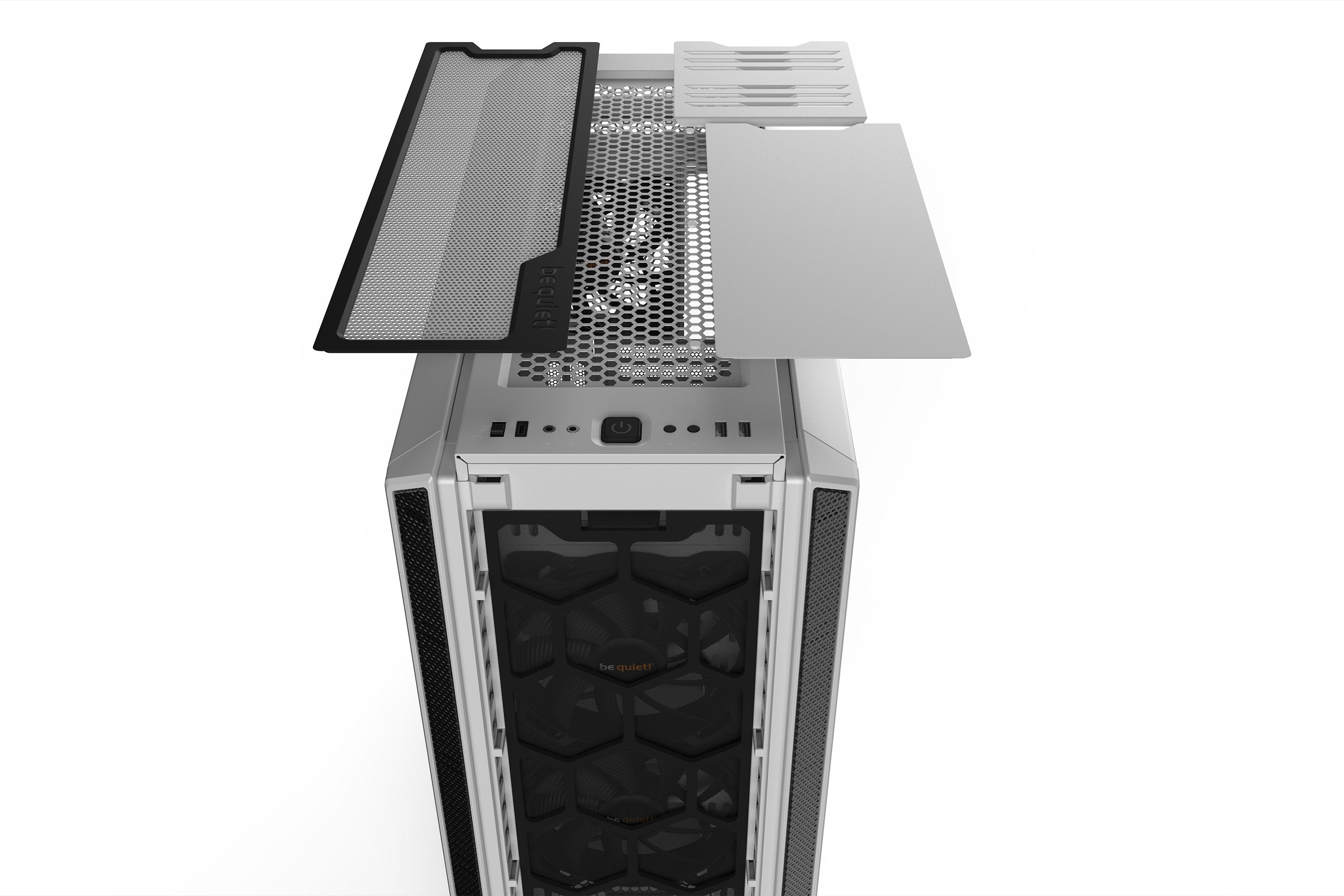 Caja Pc Be Quiet! Silent Base 802 Window  3 Ventiladores 140mm/Lateral Cristal/Insonorizada Bgw40