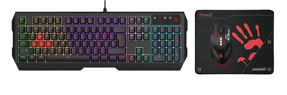 EAN 4711421980401 - A4Tech B1700 teclado Ratón incluido Juego USB Negro imagen 1