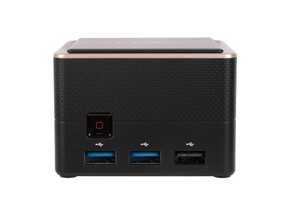 EAN 4711064006087 - ECS LIVA Q3 Plus AMD Ryzen Embedded V1000 V1605B 8 GB DDR4-SDRAM 128 GB eMMC Mini PC Negro imagen 5