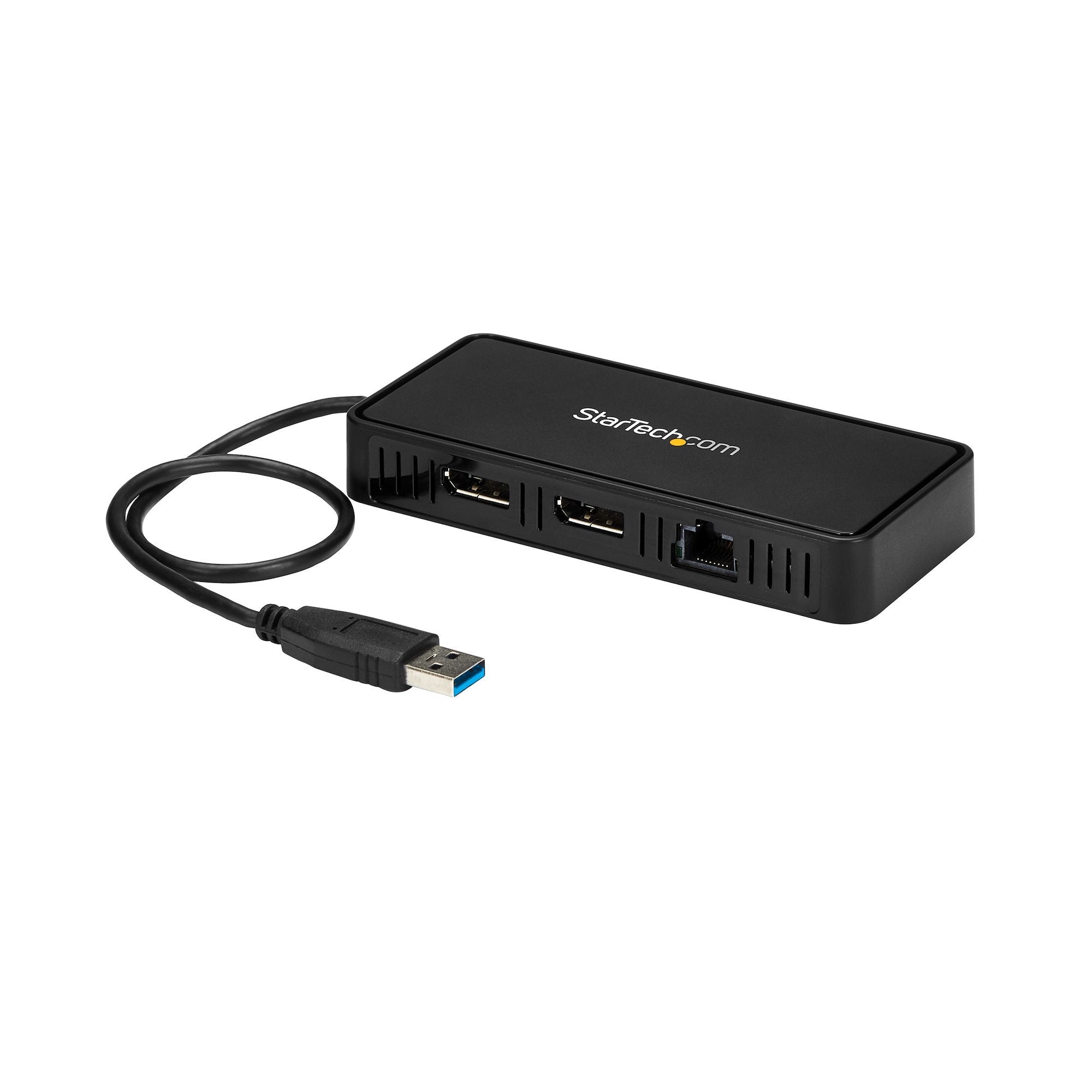 Startech.Com Mini Dock Usb A Displayport Doble Con Lan Gbe - 4k Doble De 60hz