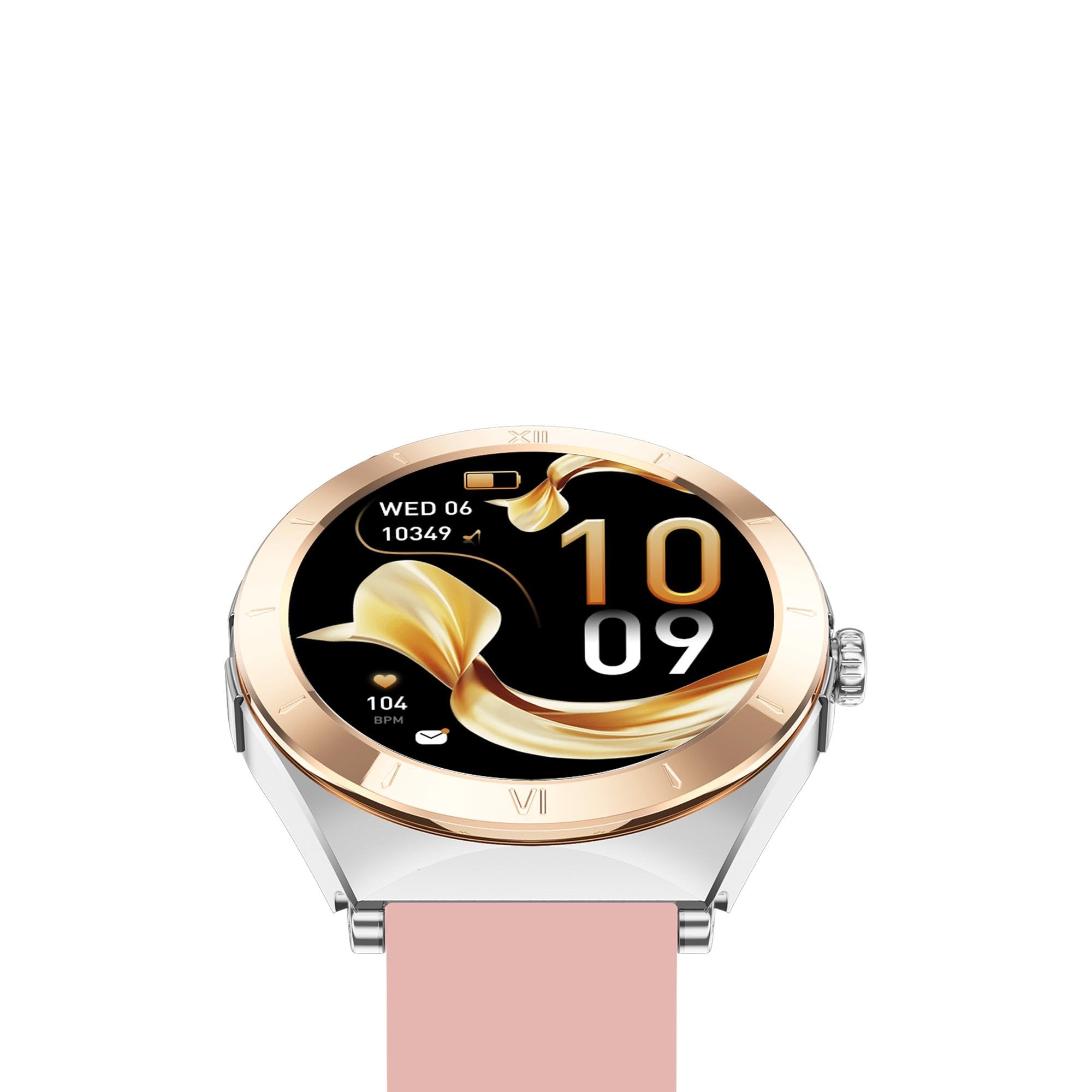Ksix Lya Rosa Smartwatch 1.19" 2 Correas (Metal + Silicona)