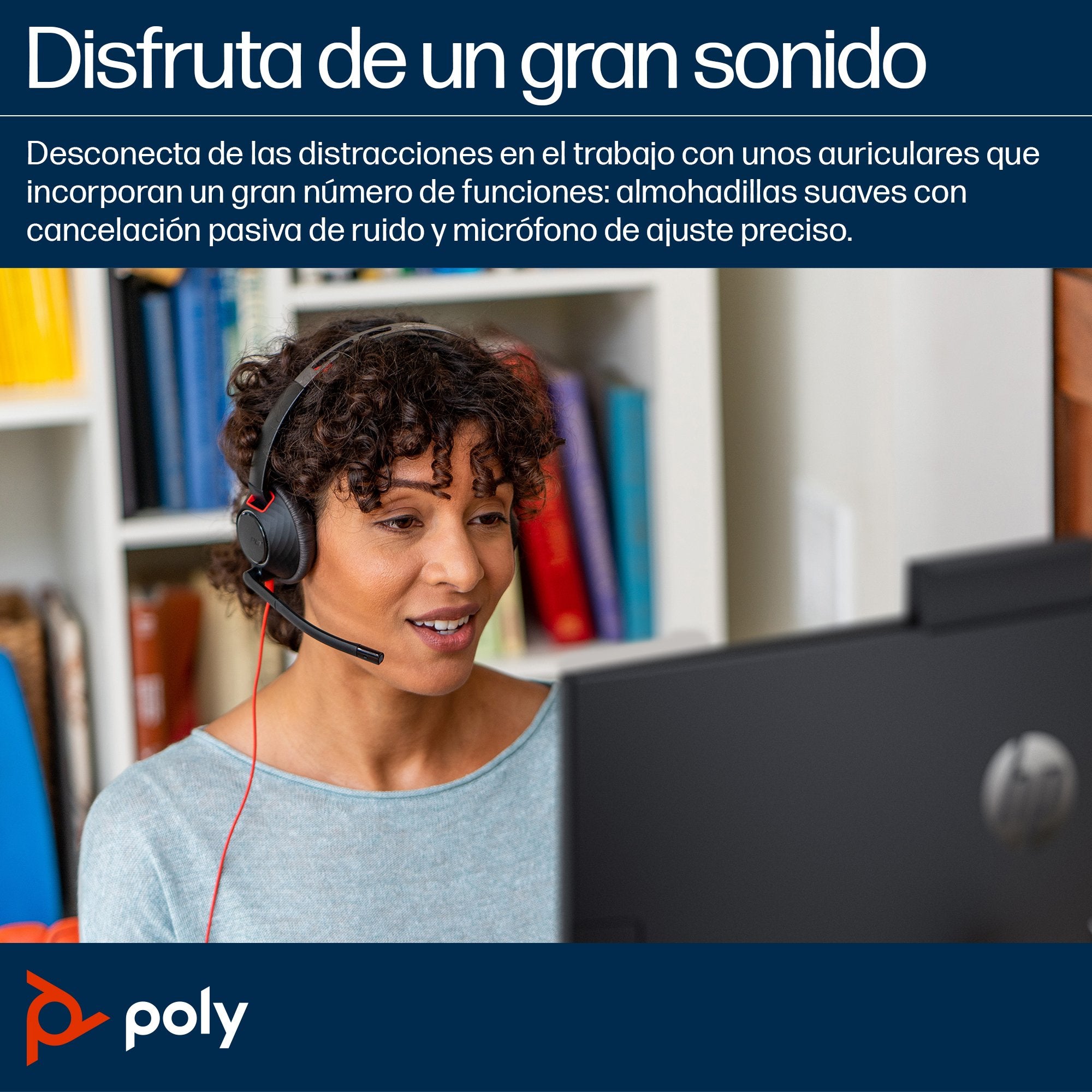 EAN 0197498429441 - HP Poly Blackwire 5220 Stereo USB-C Headset +3.5mm Plug +USB-C/A Adapter Alámbrico Diadema Business/Every imagen 6