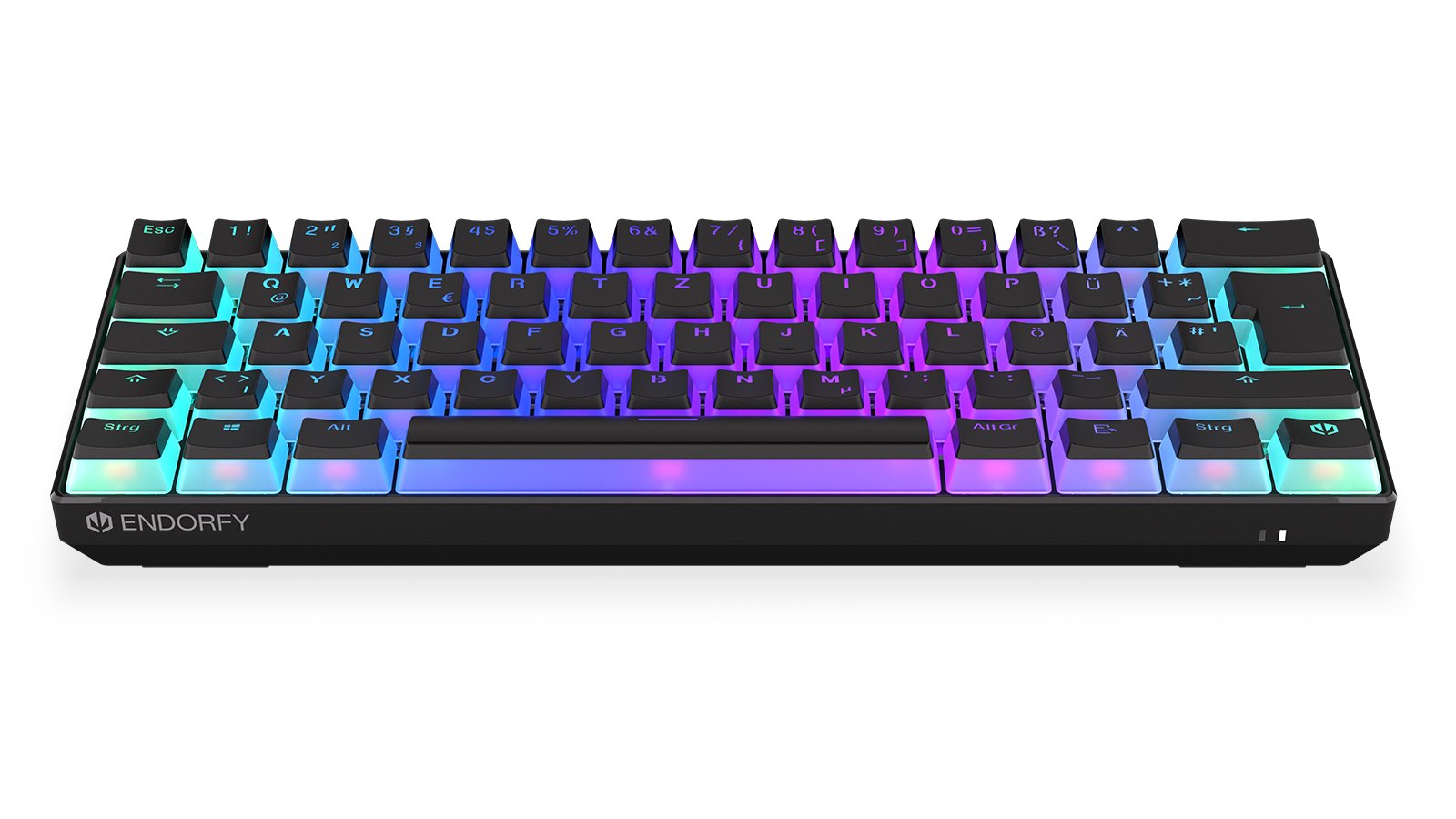 Teclado Alemán Endorfy Thock Compact Rf Inalámbrica + Usb Qwertz