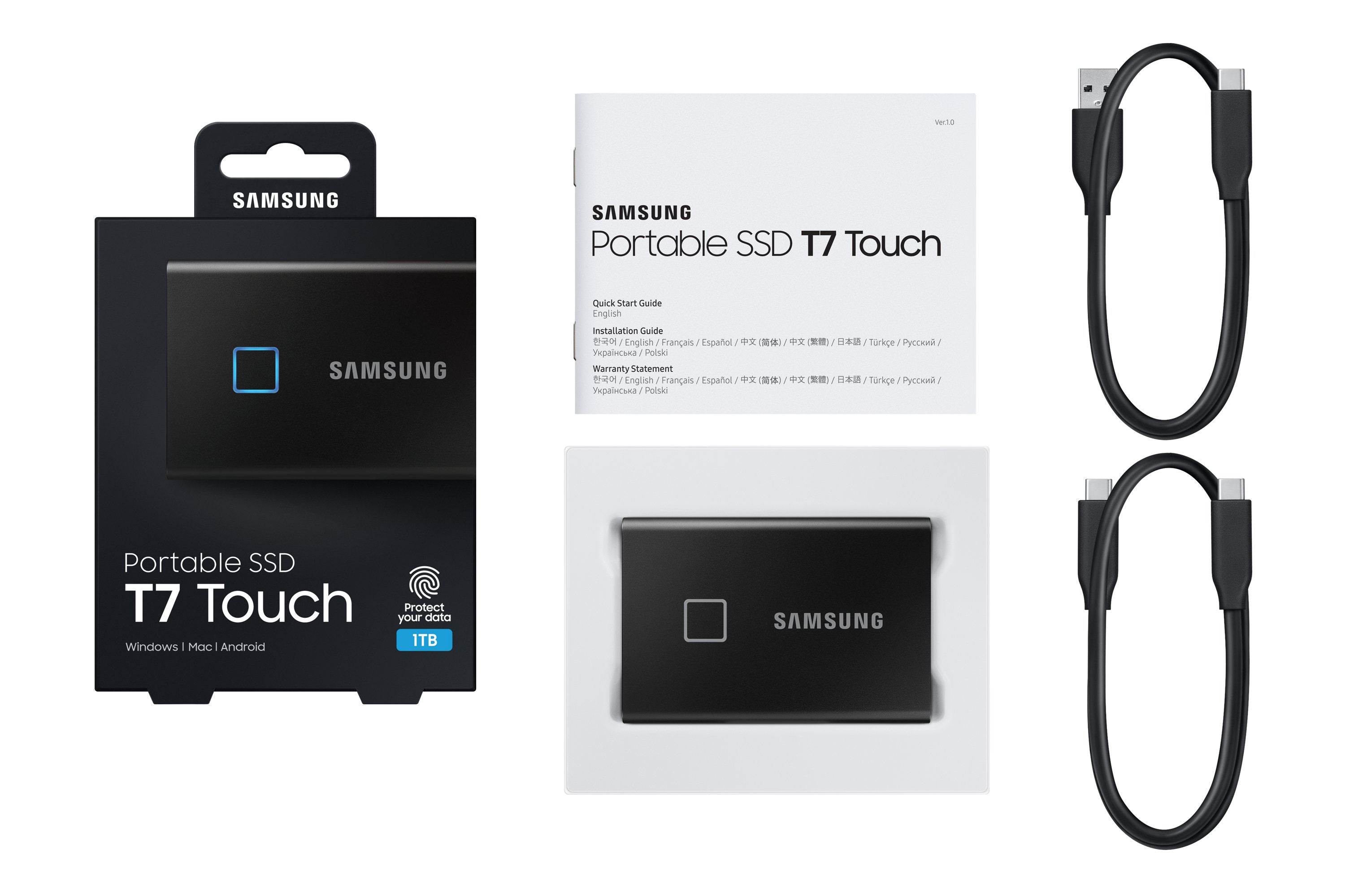 EAN 8806090195297 - Samsung MU-PC1T0K 1 TB USB Tipo C 3.2 Gen 2 (3.1 Gen 2) Negro imagen 18