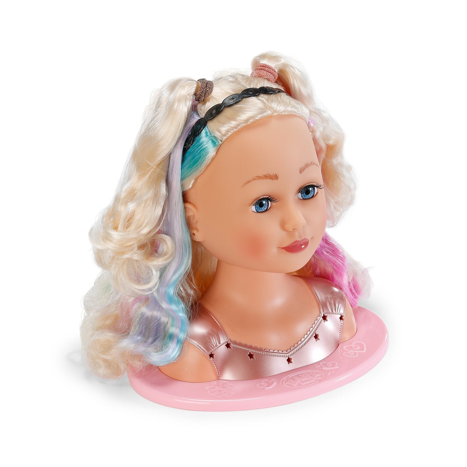 Zapf Creation Baby Born Stylingkopf Regenbogen, Schmink- Y Cabeza Para Peinar 841136