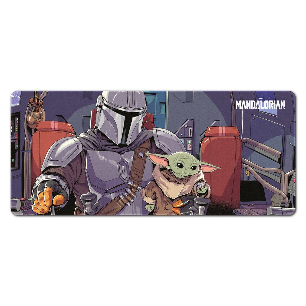 Alfombrilla Gaming Mandalorian &#38; Child Star Wars