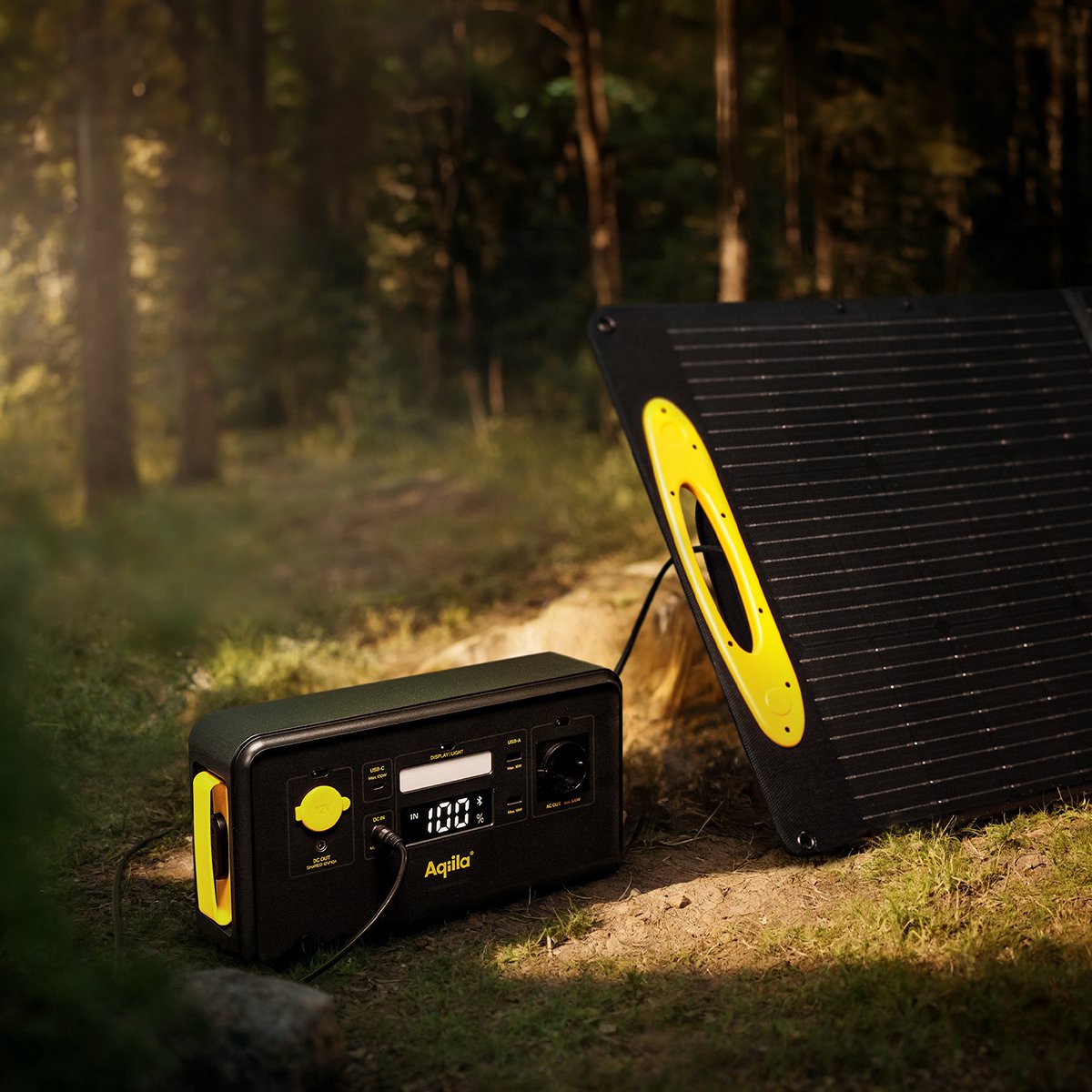 Aqiila Sunbird P21 Solar Charger 21w