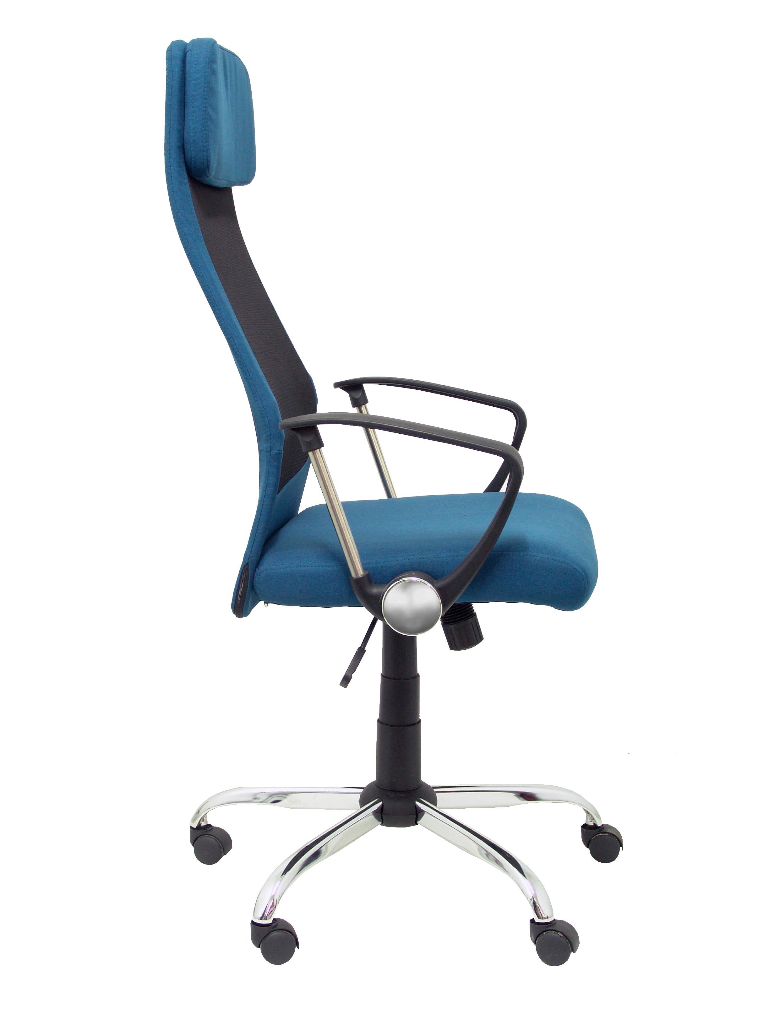 Silla Esteras Tela Turquesa