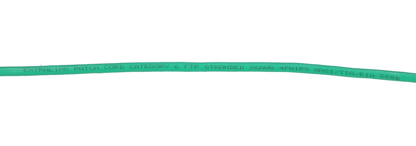 Extralink Kat.6 Ftp 0.5m  Lan Patchcord  Cable De Cobre De Par Trenzado, 1gbps