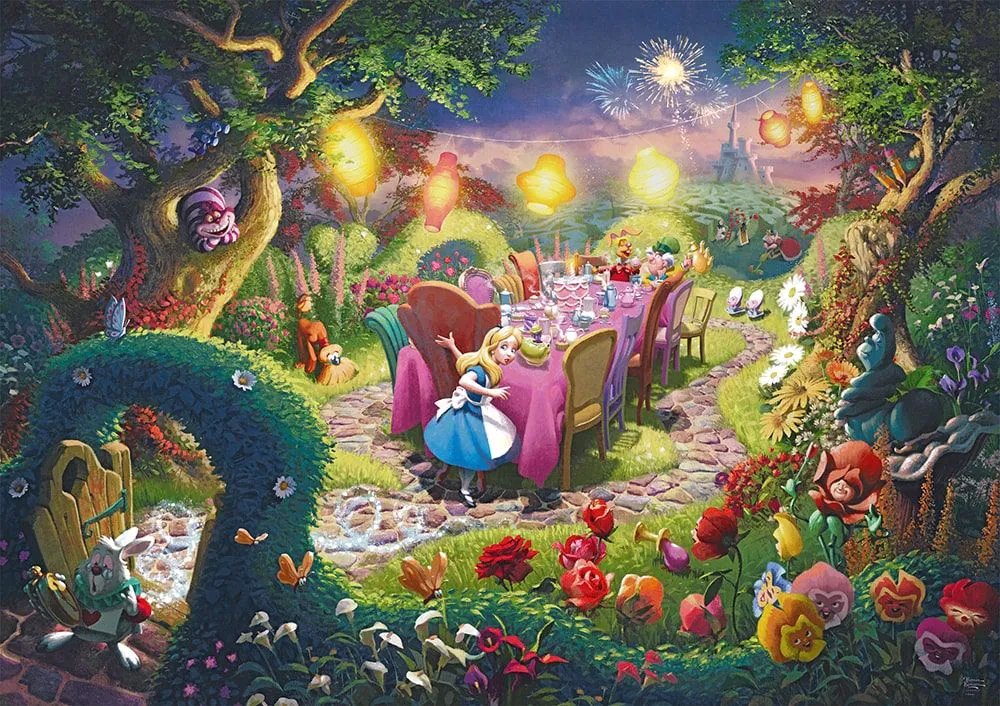 Puzzle Schmidt Disney Dreams Collection - Alicia En El País De Las Maravillas 6000 Piezas 57398