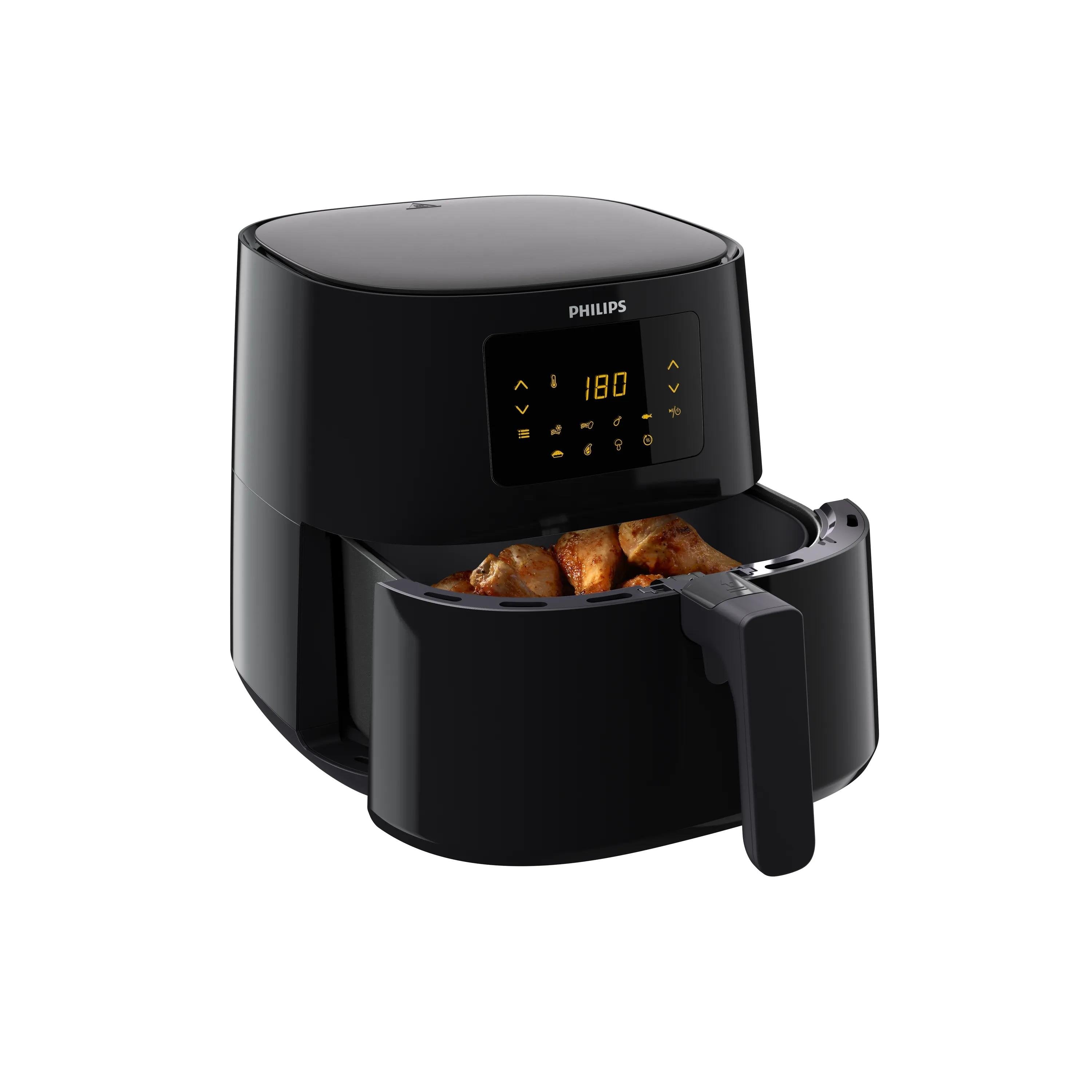 EAN 8710103952145 - Philips 3000 series HD9270/90 freidora Sencillo 6,2 L Independiente 2000 W Freidora de aire caliente Gris imagen 3