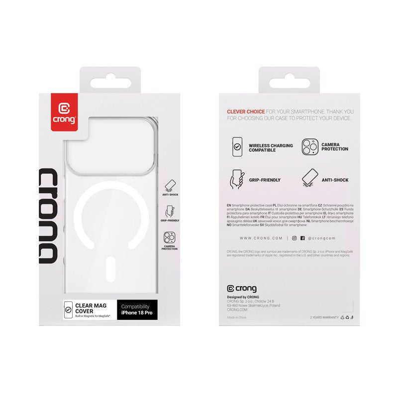 Etui Clear Mag Cover Magsafe Iphone 18 Pro / Iphone 17 Pro