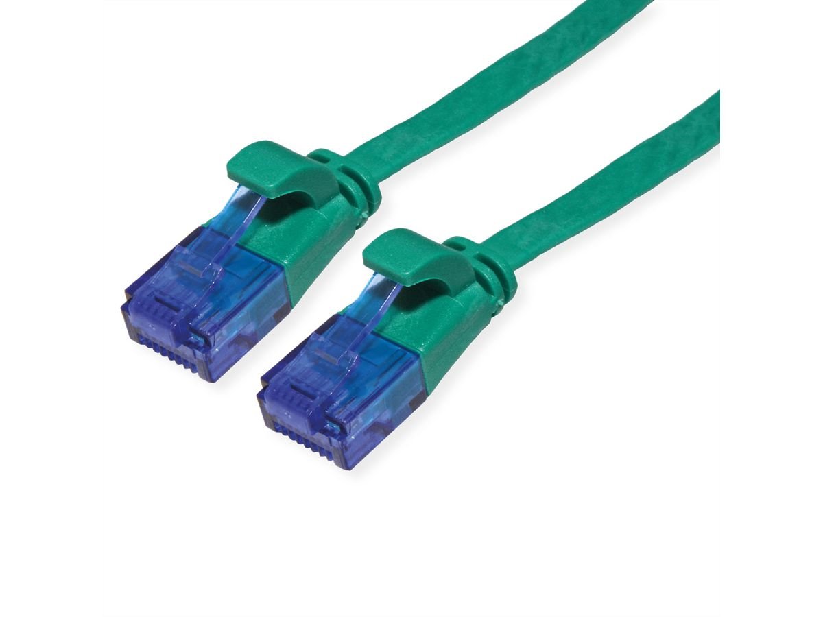 Value Cable De Red Cat.6a (Class Ea) Utp, Extra-Flach, Grn, 5 M