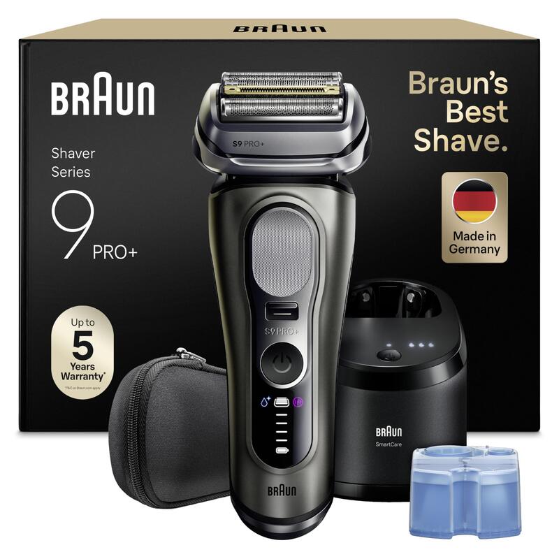 Afeitadora Braun Series 9 Pro 9665cc (Grafito/Plata)