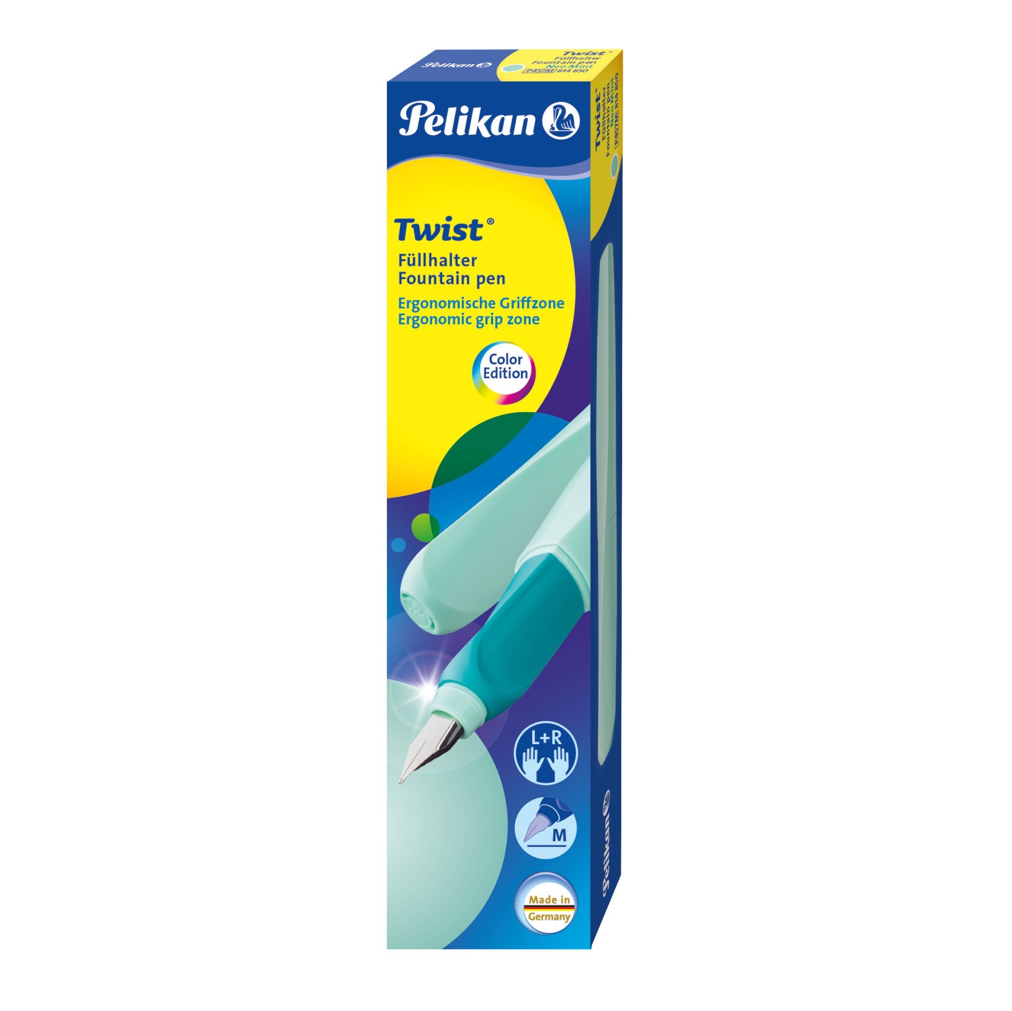 EAN 4012700814852 - Pelikan Twist pluma estilográfica Sistema de carga por cartucho Color menta 1 pieza(s) imagen 1
