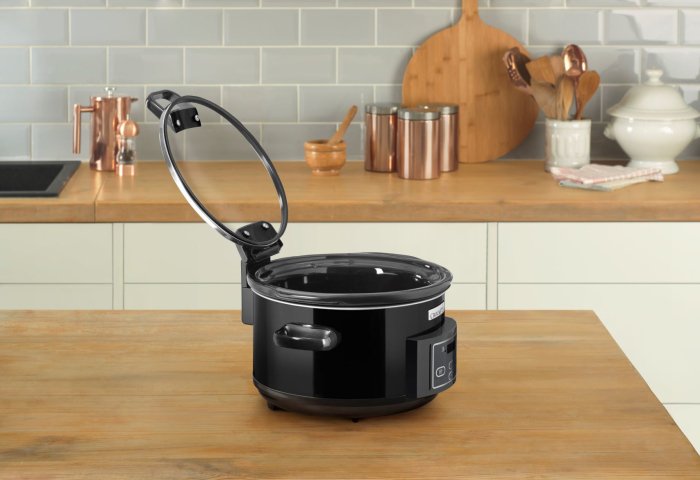 Olla De Cocción Lenta Csc052x 4.7l Negra