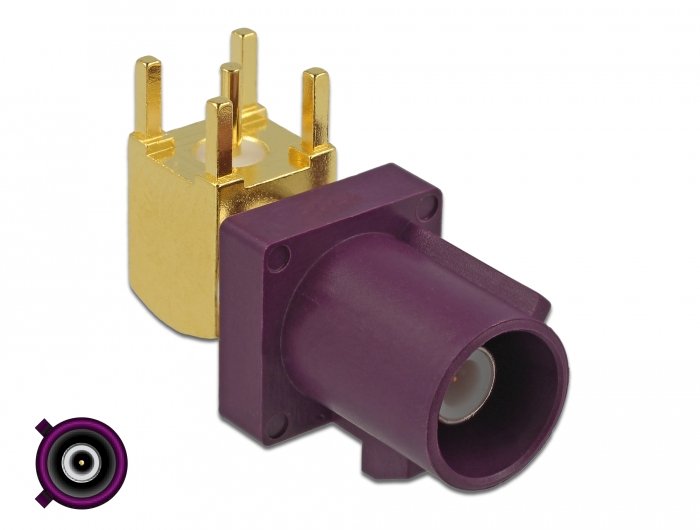 Fakra D Stecker 90° Pcb