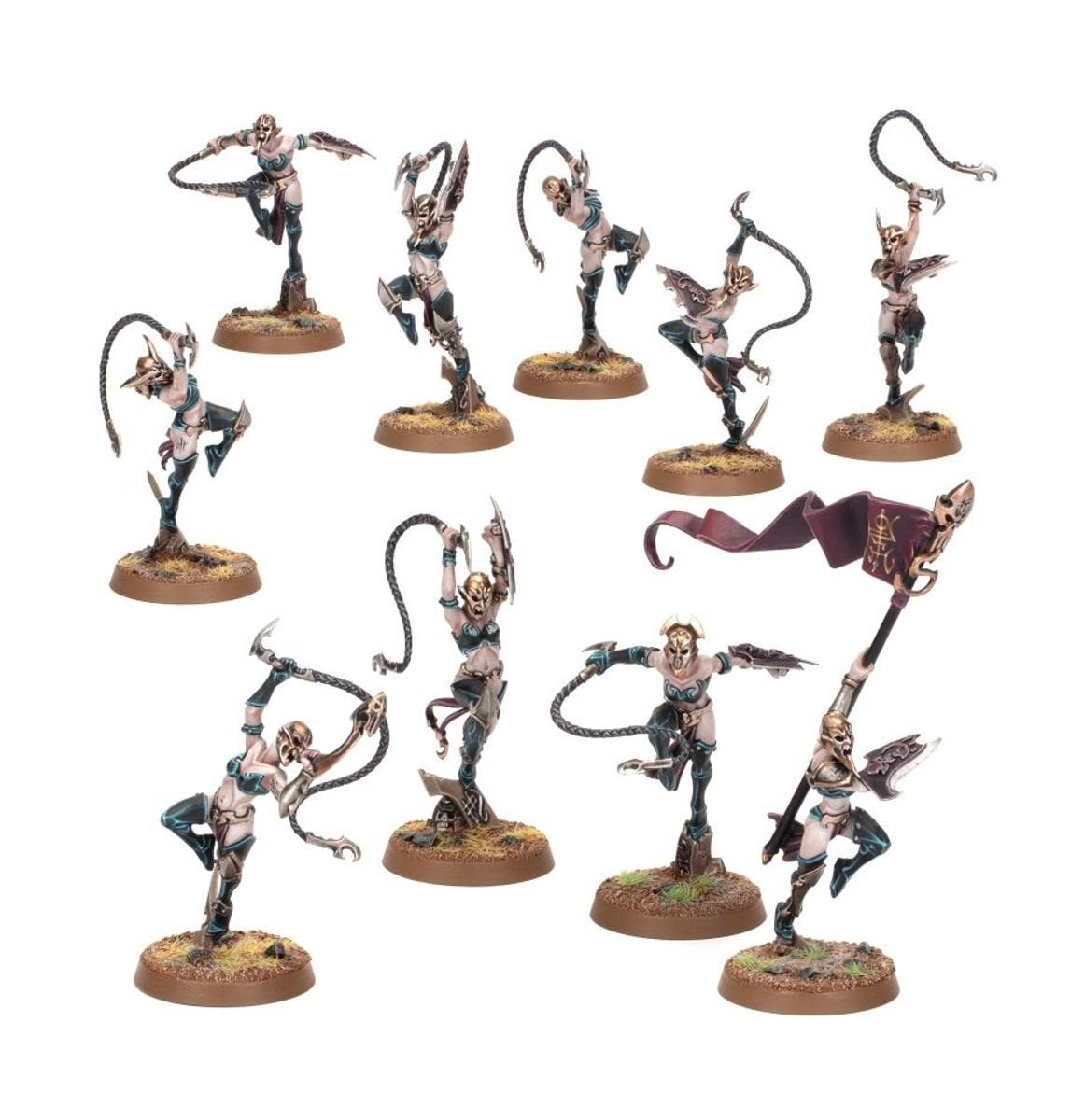 Warhammer Aos - Spearhead Daughters Of Khaine Coterie De L'Ombre Khainite