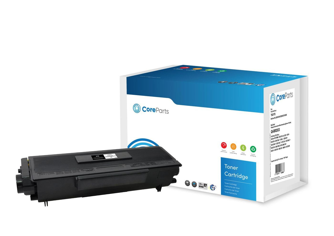 Toner Black Tn3170 Pages: 7.000