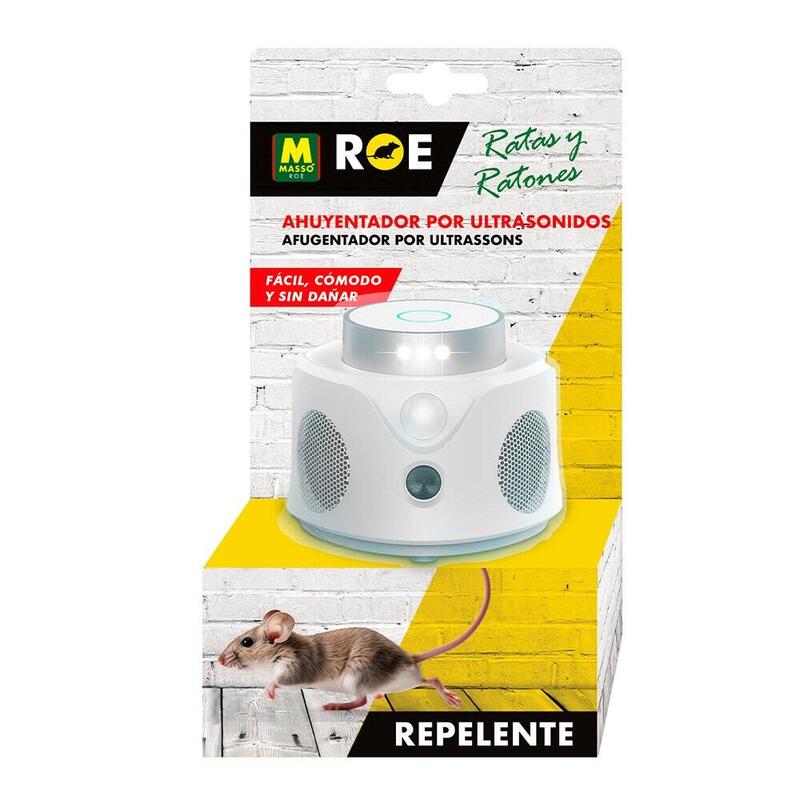 Ahuyentador Ultrasonidos Para Ratas Y Ratones