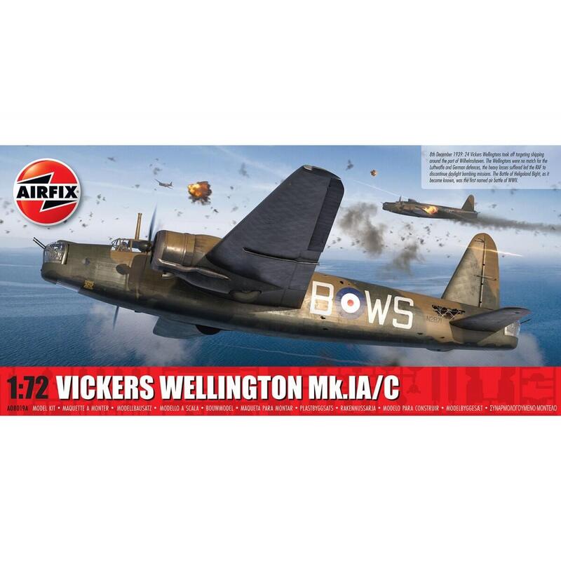 Airfix Vickers Wellingto N Mk.Ia/C 1/72