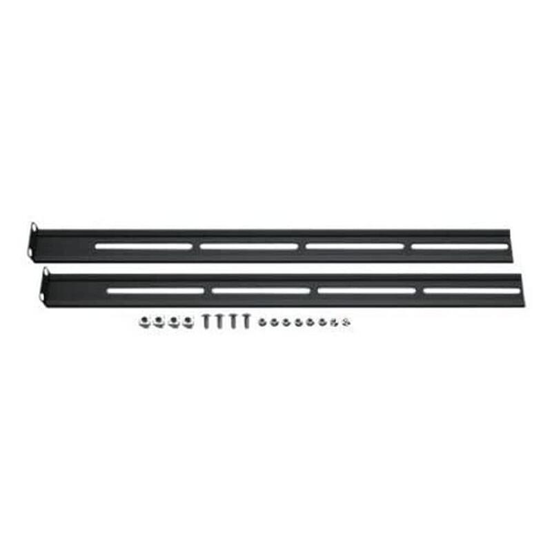 Aixcase Carriles De Montaje Para 19" Tastaturschubladen Negro