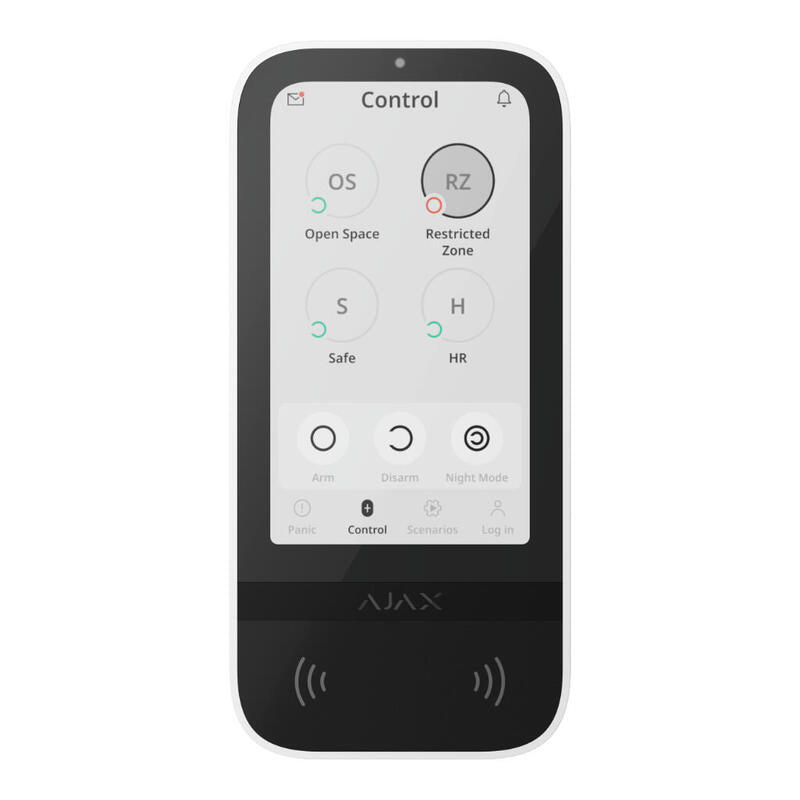 Ajax Keypad-Touch-S-G3-Wh Ajax Superior Keypad Touchscreen G3 Jeweller. Color Blanco