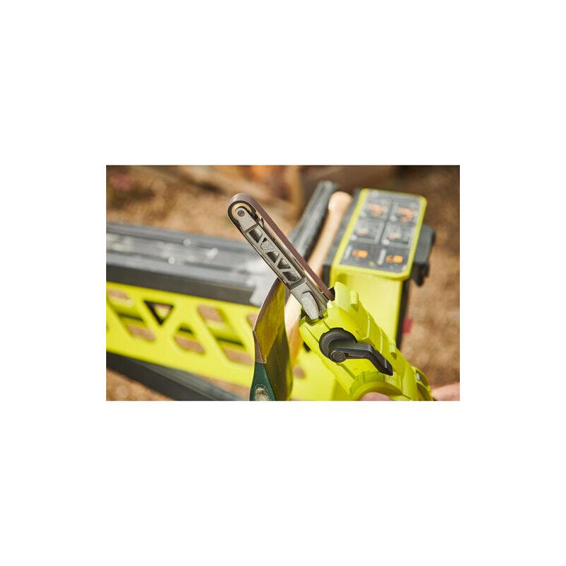 Lima De Banda Inalámbrica Ryobi One+ R18pf-0, 18 Voltios Verde/Negro, Sin Batería Ni Cargador 5133004179