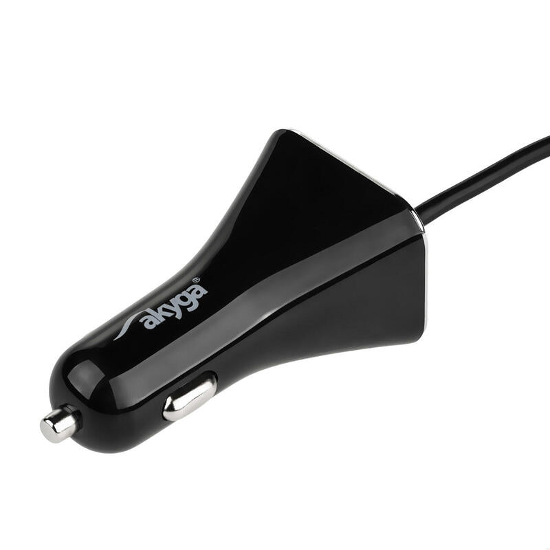 Akyga Ak-Ch-10 Car Charger 9000ma 4xusb Black