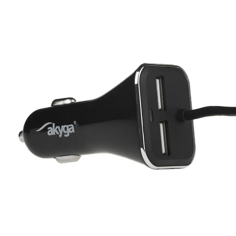 Akyga Ak-Ch-10 Car Charger 9000ma 4xusb Black