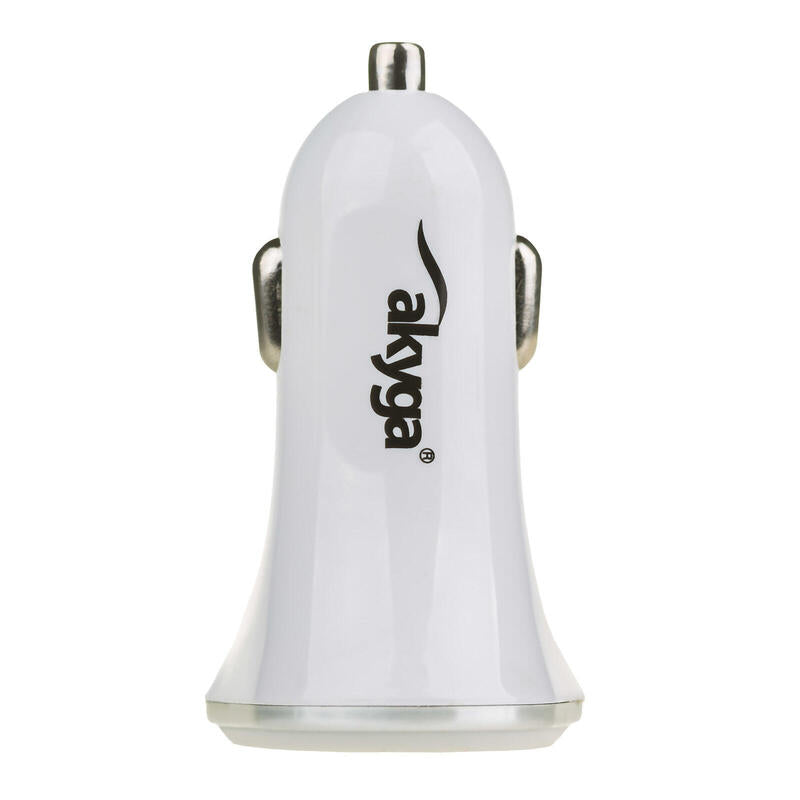 Akyga Cargador De Coche Ak-Ch-07 Usb 5v/3.0a 15w Quick Charge 3.0