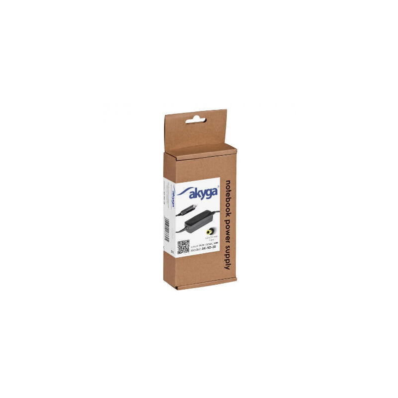 Akyga Cargador Para Coche Para Portátil Ak-Nd-38 19v/3.16a 60w 5.5x3.0 Mm + Pin Samsung