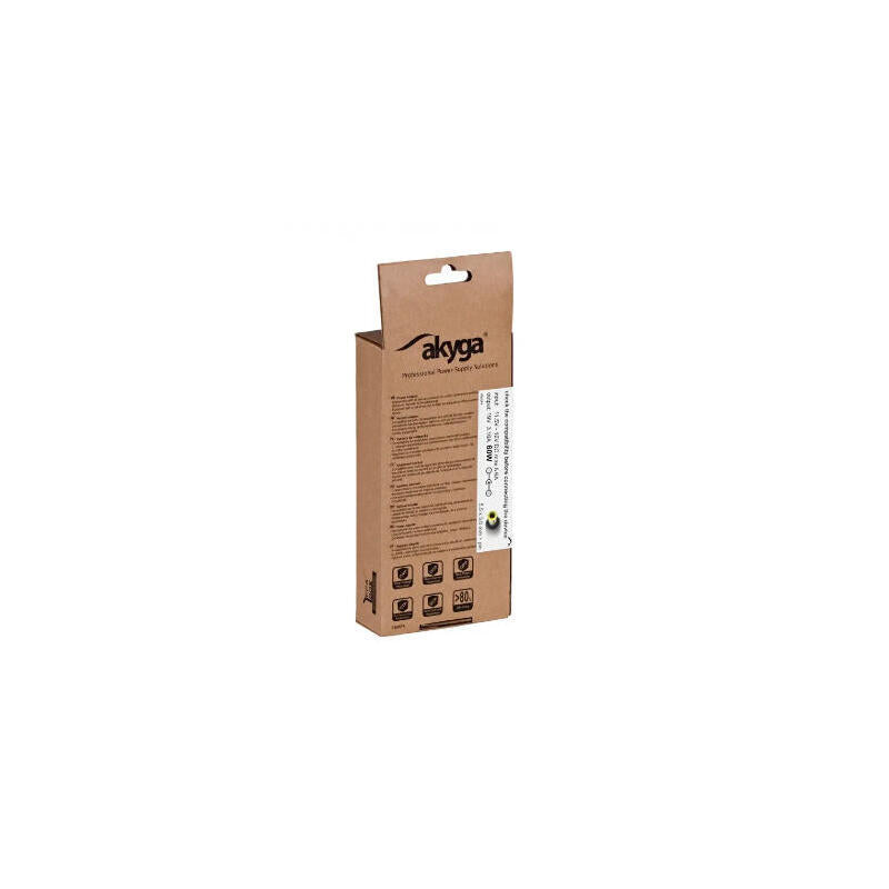 Akyga Cargador Para Coche Para Portátil Ak-Nd-38 19v/3.16a 60w 5.5x3.0 Mm + Pin Samsung