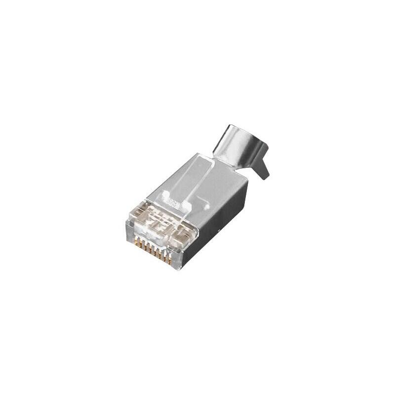 Alantec-Plug Rj45 Stp En El Cable 23awg Para Crimpar. Ni036