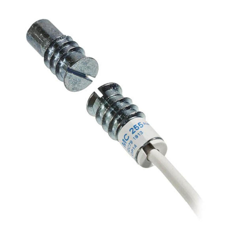 Alarmtech Mc255 Contacto Magnético Con Tornillo Rotativo, Cable De 2 M