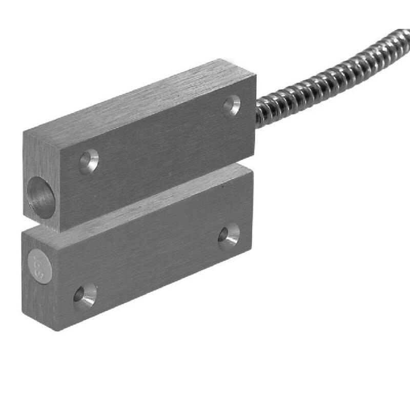 Alarmtech Mc270-S45 Kit De Contacto Magnético De Alta Seguridad. G3. Nc. 4 Hilos. Conjunto De Aluminio. Inst. En Superficie