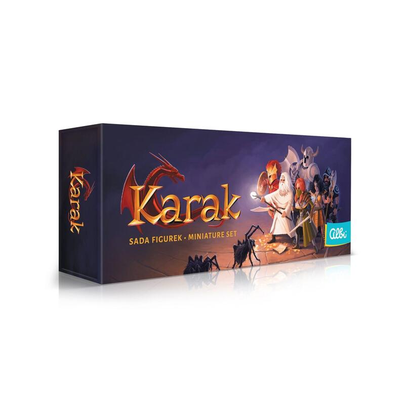 Albi Addition To The Karak Game - 6 Hero Figures