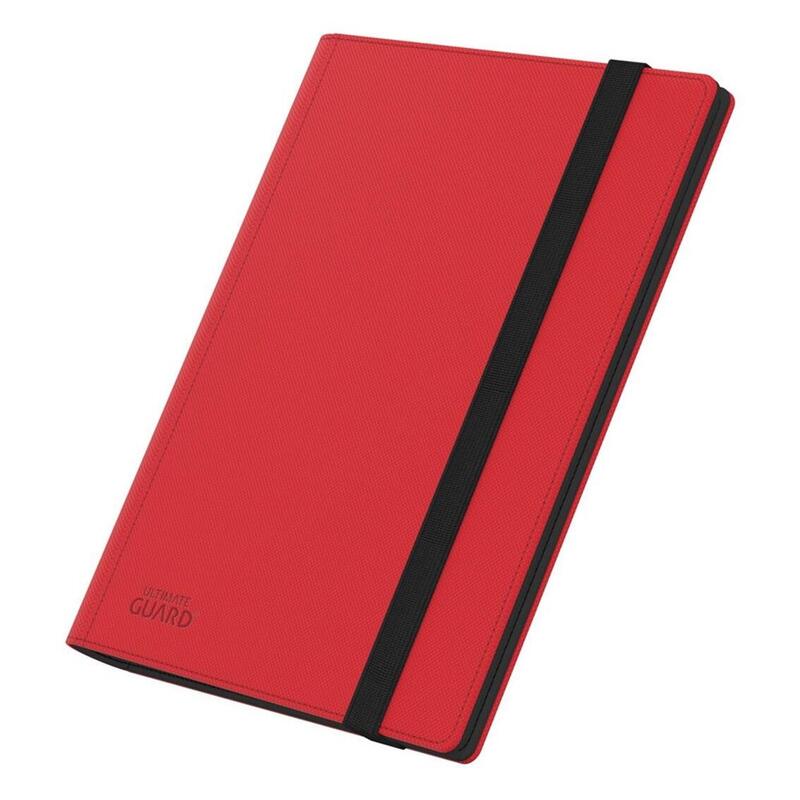 Album Para Cartas Ultimate Guard Flexxfolio 360 18 Bolsillos Rojo