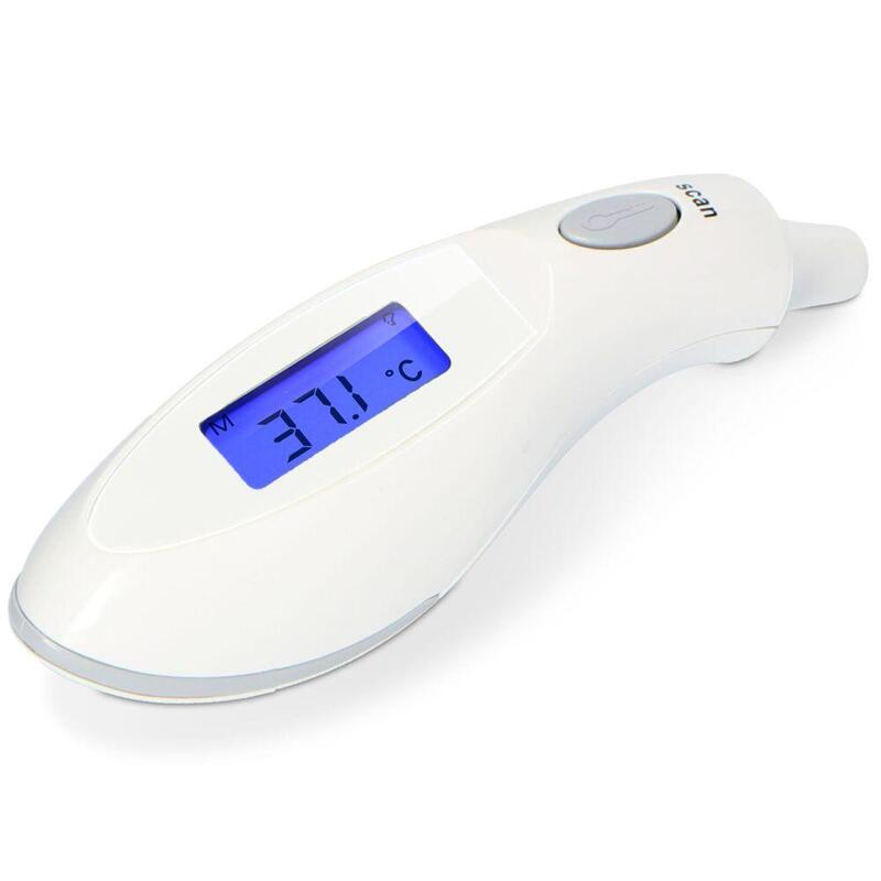 Alecto Infrarot-Ohrthermometer Weiss