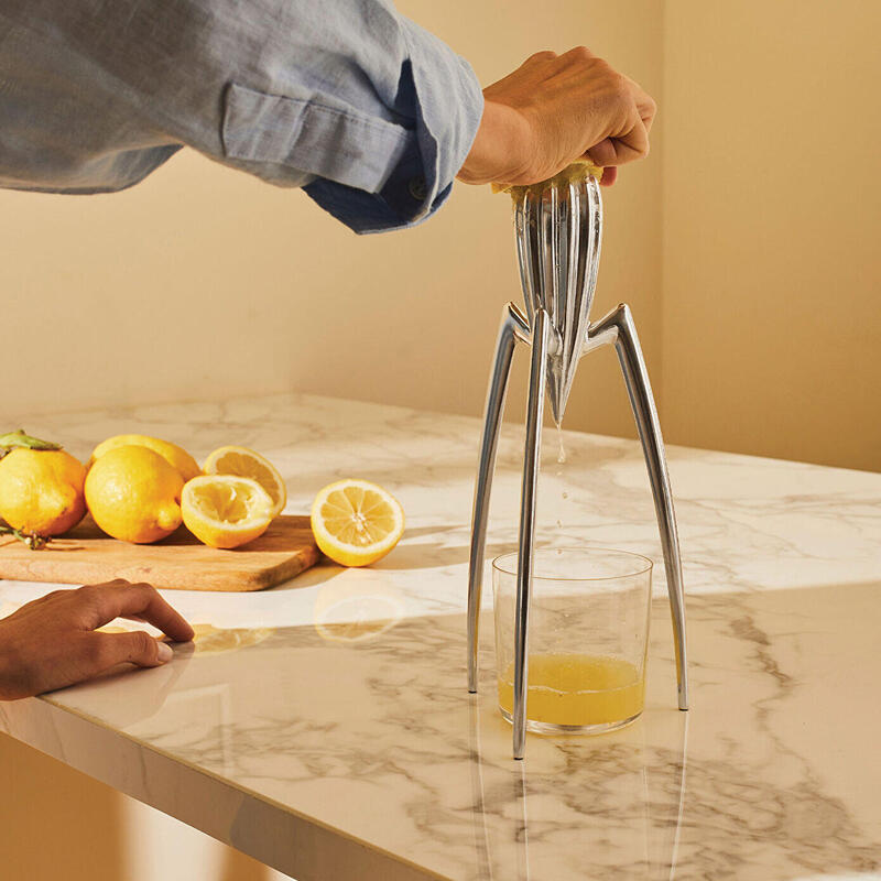 Alessi Psjs Juicy Salif Zitronenpresse Aus Gussaluminium, Glänzend, Plata