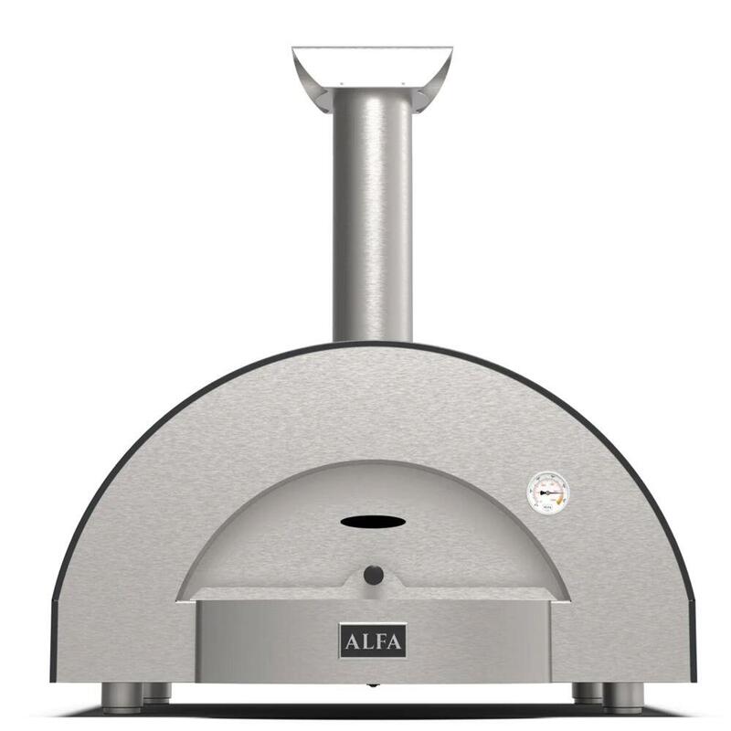 Alfa Forni Classico 2 Pizze Hybrid Slate Gray